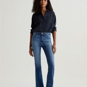 Ag Adriano Goldschmied Blue Flare Jeans